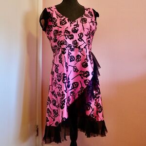 One of a Kind Peach Berserk party dress